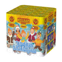 Зимние каникулы 36 Батарея салютов купить в Мензелинске | menzelinsk.salutsklad.ru