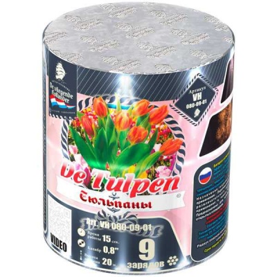 Тюльпаны Батарея салютов купить в Мензелинске | menzelinsk.salutsklad.ru