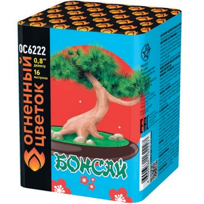 Бонсай Батарея салютов купить в Мензелинске | menzelinsk.salutsklad.ru