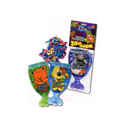 Зоопарк ТСЗ Надувная хлопушка купить в Мензелинске | menzelinsk.salutsklad.ru