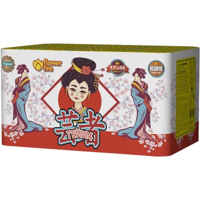 Гейша Батарея салютов купить в Мензелинске | menzelinsk.salutsklad.ru