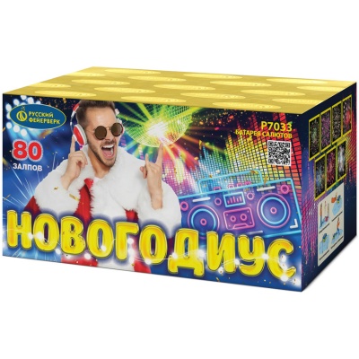 Новогодиус Фейерверк купить в Мензелинске | menzelinsk.salutsklad.ru