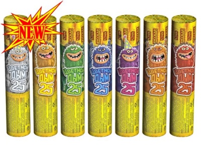 Цветной дым 25 Цветной дым купить в Мензелинске | menzelinsk.salutsklad.ru